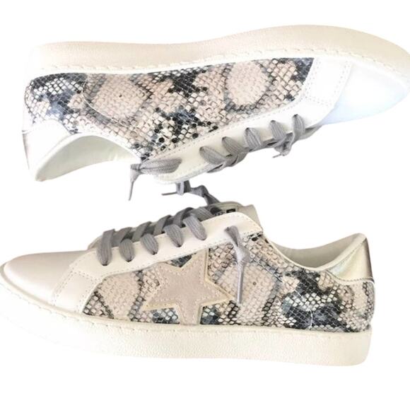 FINAL PRICE! Vintage Havana Bianca Snake Size 11.5 Snake Star Logo Shoes NEW - Picture 8 of 12